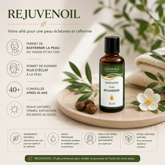 REJUVENOÏL - Peau éclatante visage et cou
