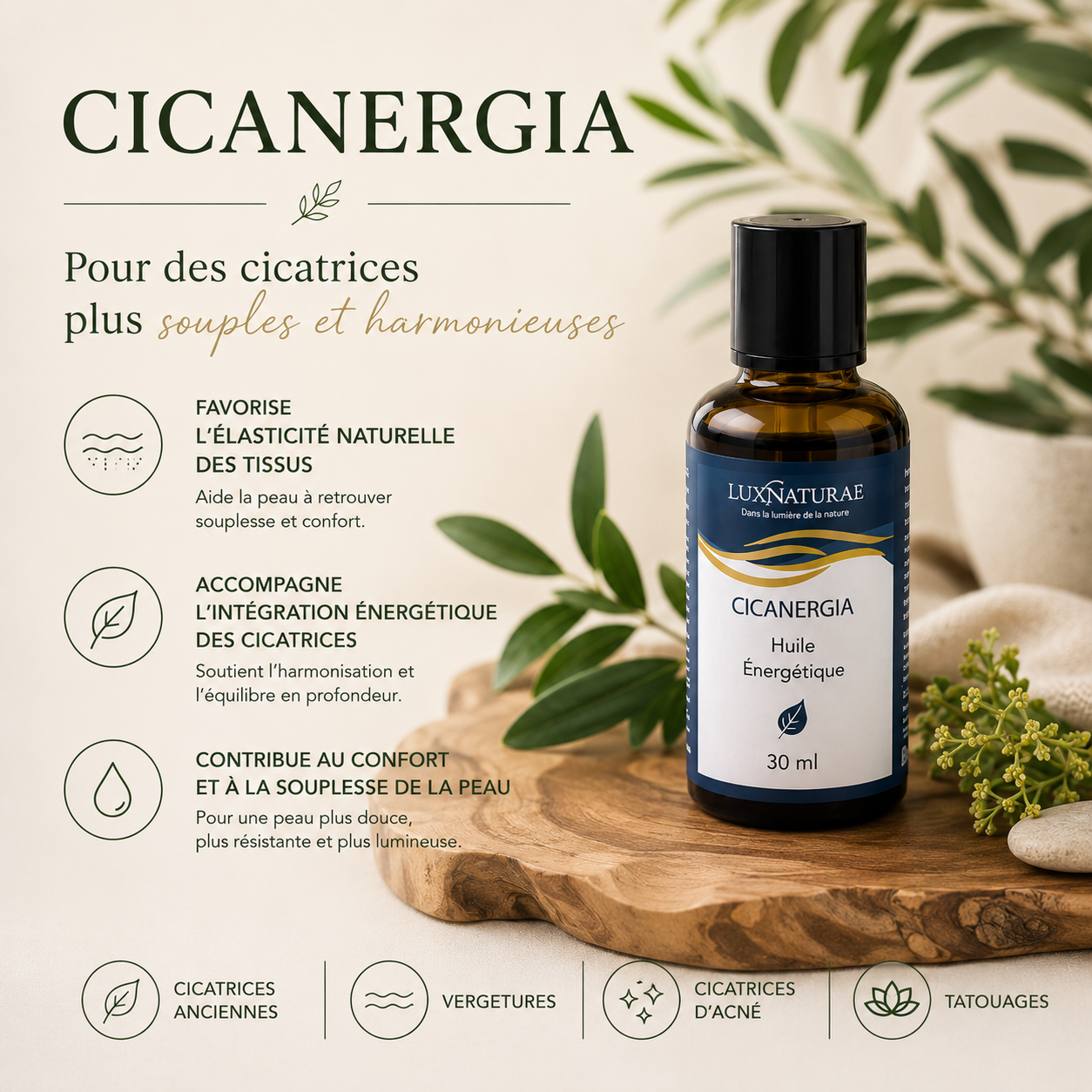 CICANERGIA - Rééquilibrage énergétique des cicatrices