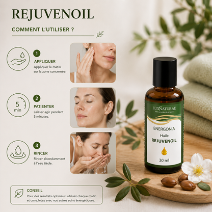 REJUVENOÏL - Peau éclatante visage et cou